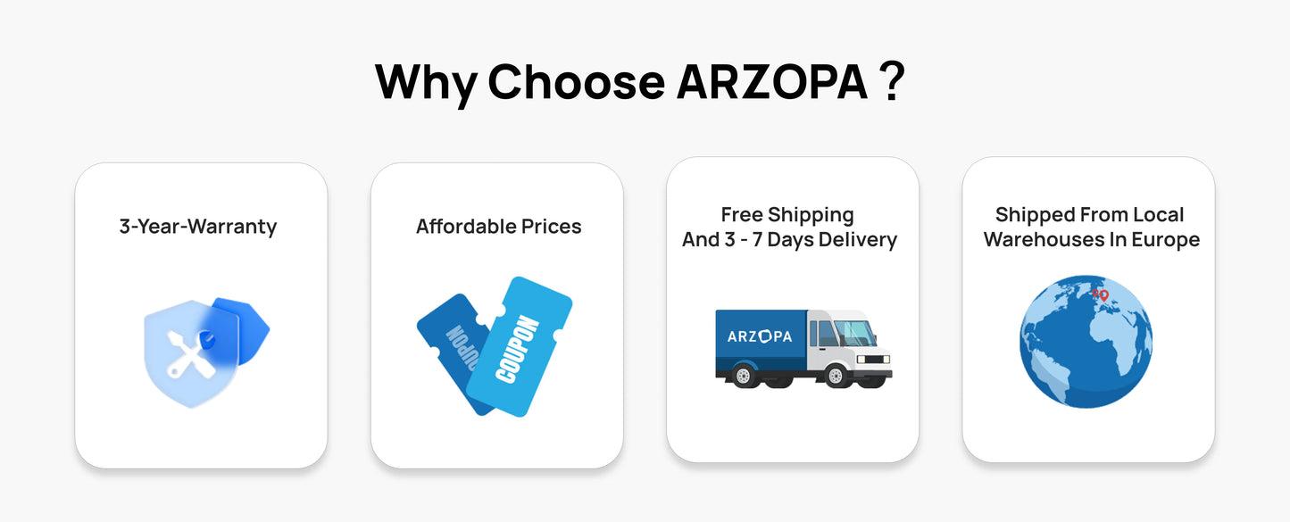 Arzopa Z1FC Monitor Portátil 16.1’’  FHD 1080P 144Hz con sRGB 100%