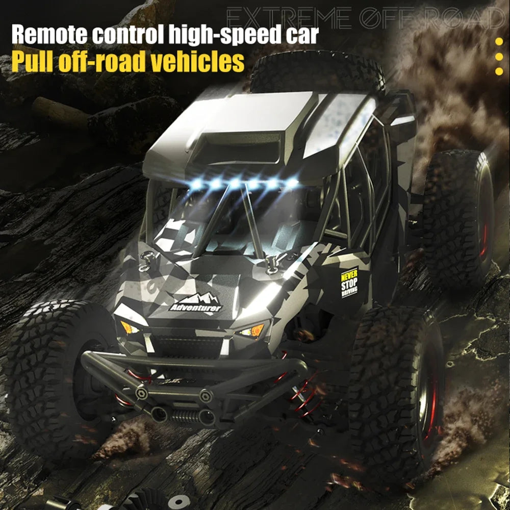 SCY-16106 RC Coche 4WD  Todoterreno con Suspensión y LED