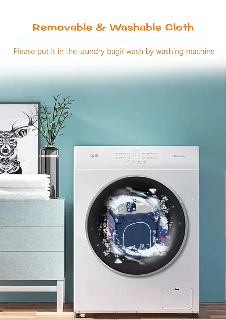 Parque Infantil IMBABY - Valla de Seguridad y Piscina de Pelotas para Bebés