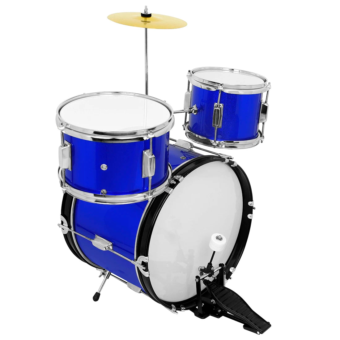 Juego de Batería Infantil SLADE - Kit de Jazz con 3 Tambores y Platillo