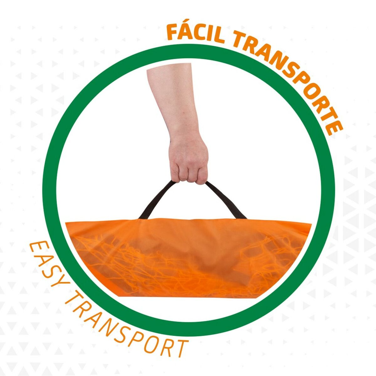 Portería Aktive Plegable Fútbol - Set 2 Unidades 200x100 cm