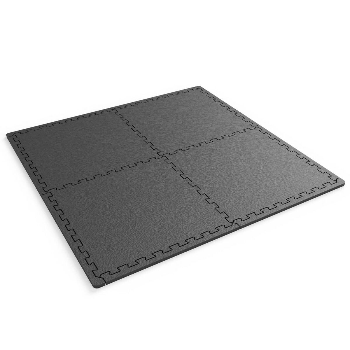 Suelo Tatami Aktive EVA 4 Piezas - Gris Oscuro 62x62 cm