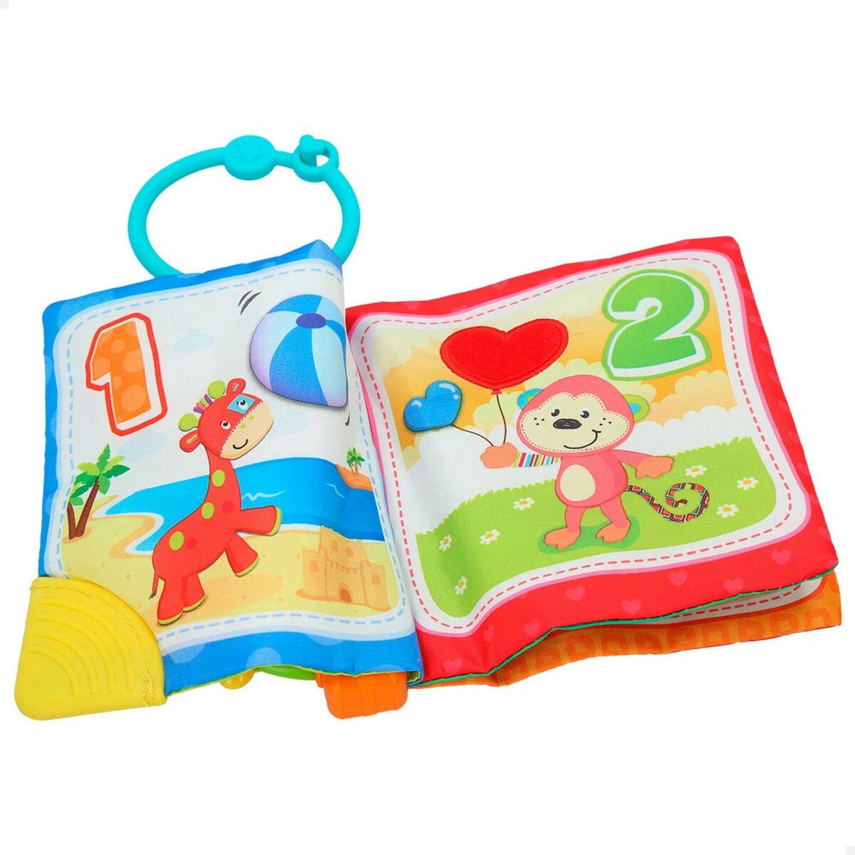 Libro Interactivo Infantil Winfun Little Pals  Set 12 Unidades Educativas +3 Meses