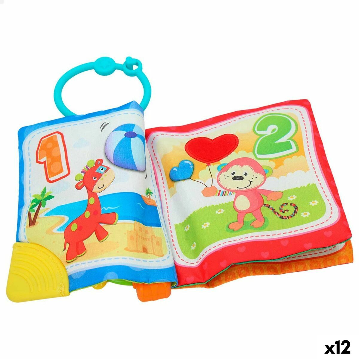 Libro Interactivo Infantil Winfun Little Pals  Set 12 Unidades Educativas +3 Meses