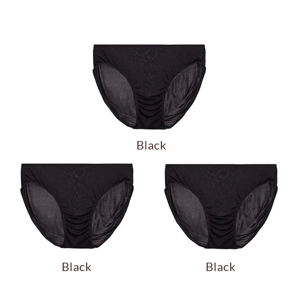 SuyaDream Bragas Mujer Seda  Pack 3 Ropa Interior Saludable
