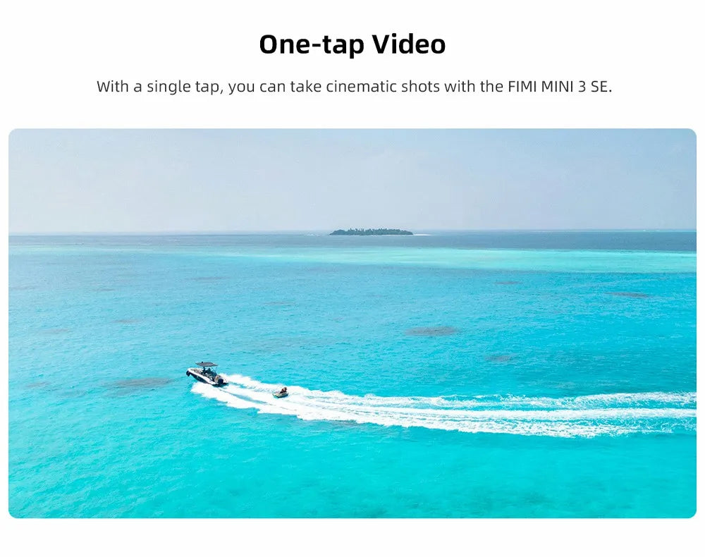 FIMI MINI 3 Drone 4K  Cámara 48MP, 249g, Vuelo 9KM