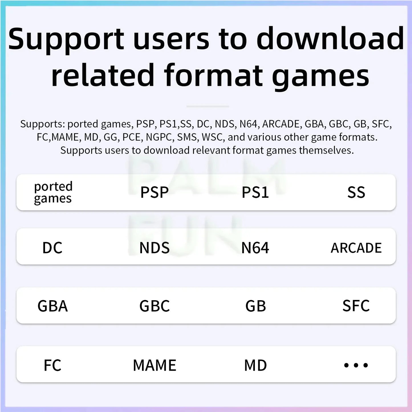 RG40XXV Consola Retro Portátil  64GB + Más de 5000 Juegos