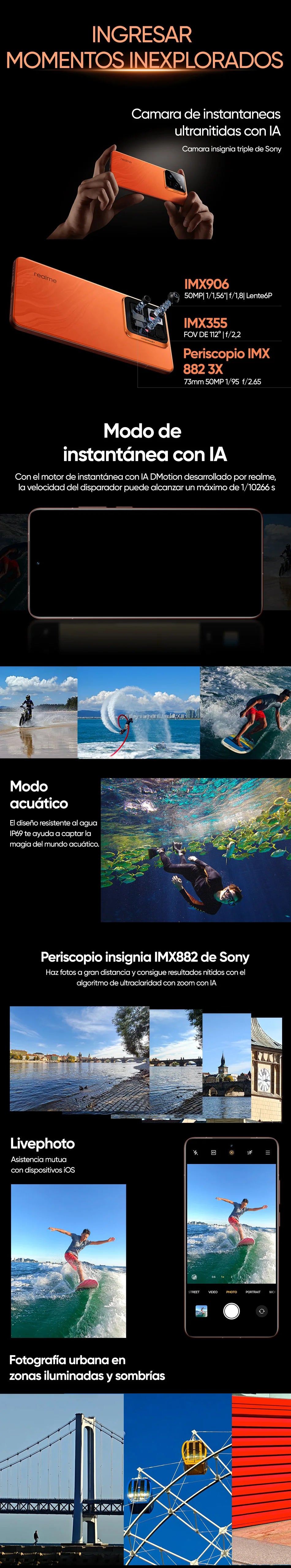 Realme GT 7 Pro 5G - Snapdragon 8 Elite, Pantalla AMOLED 120Hz