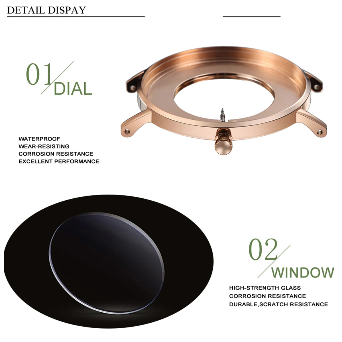 Reloj Mujer Hannah Martin HM-CC36 - 19 Colores Elegantes con Movimiento de Cuarzo