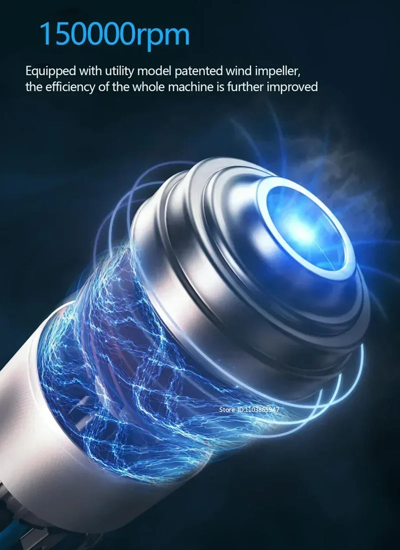 Aspiradora SHUNZAO Z15 Pro - Inalámbrica Seco y Húmedo 210AW