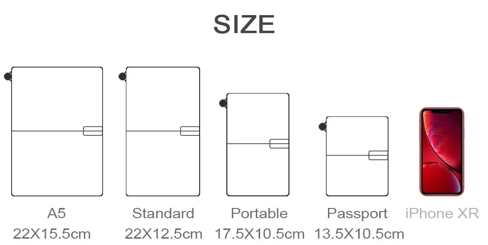 Cuaderno de Viaje Moterm  Diario de Cuero Genuino Vintage Hecho a Mano