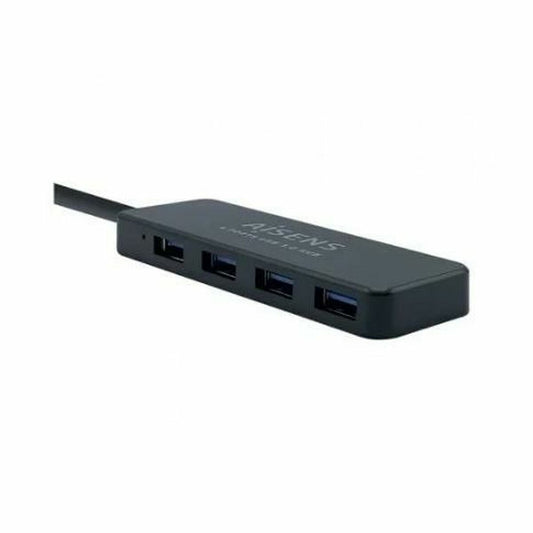 Hub USB Aisens A106-0399  4 Puertos 3.2 Gen 1 Alta Velocidad