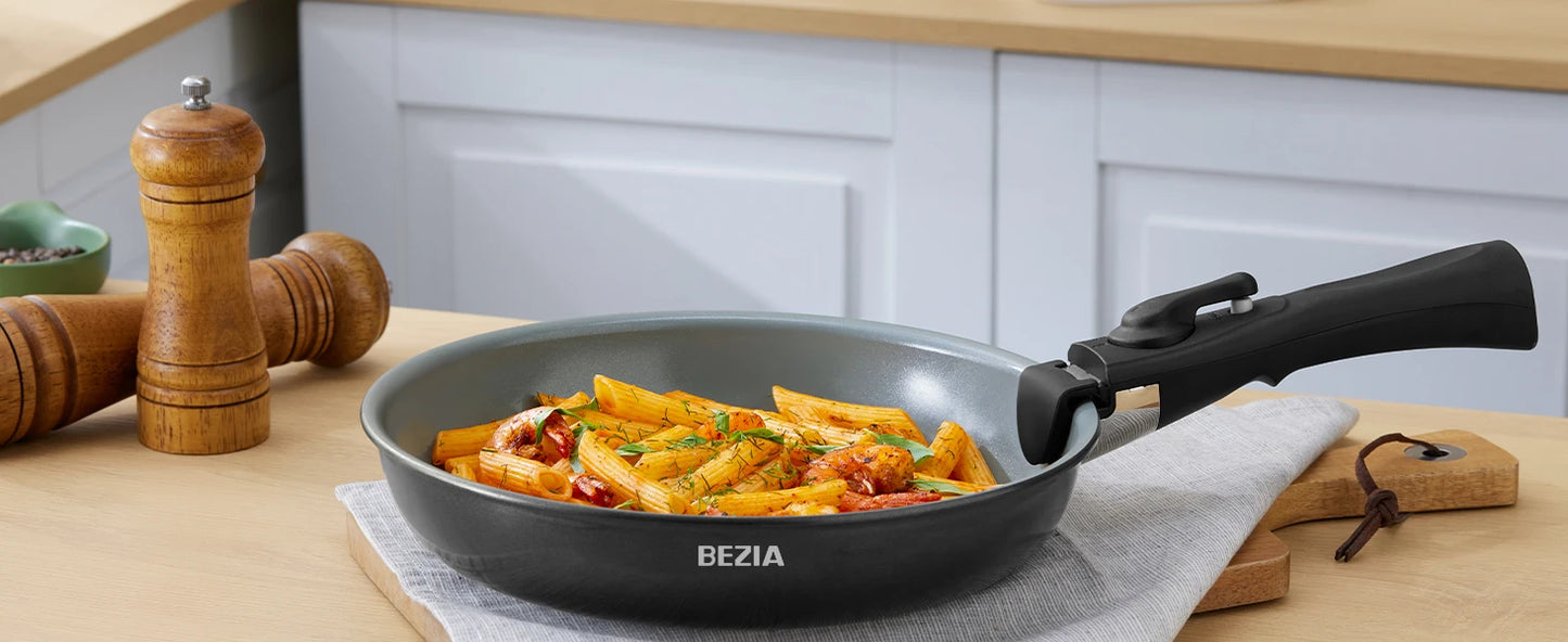 Utensilios Cocina Bezia 13 Piezas  Juego Antiadherente Cerámico para Inducción