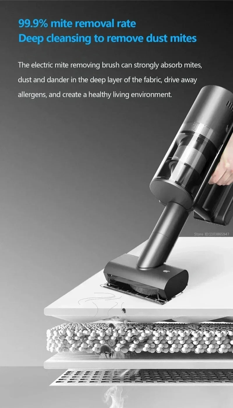 Aspiradora SHUNZAO Z15 Pro - Inalámbrica Seco y Húmedo 210AW