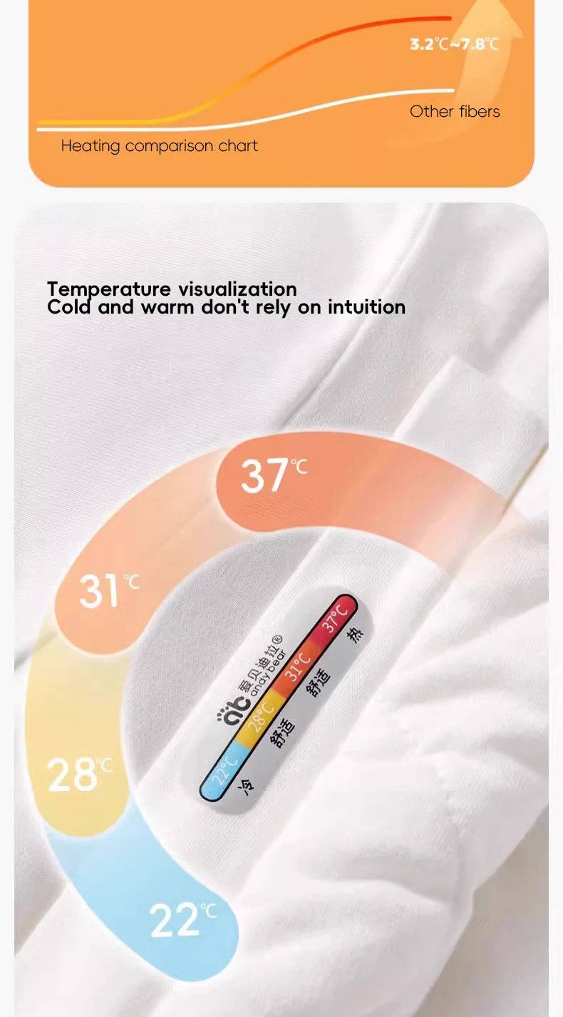 Saco de Dormir Infantil AIBEDILA - Cálido Invierno con Mangas Removibles