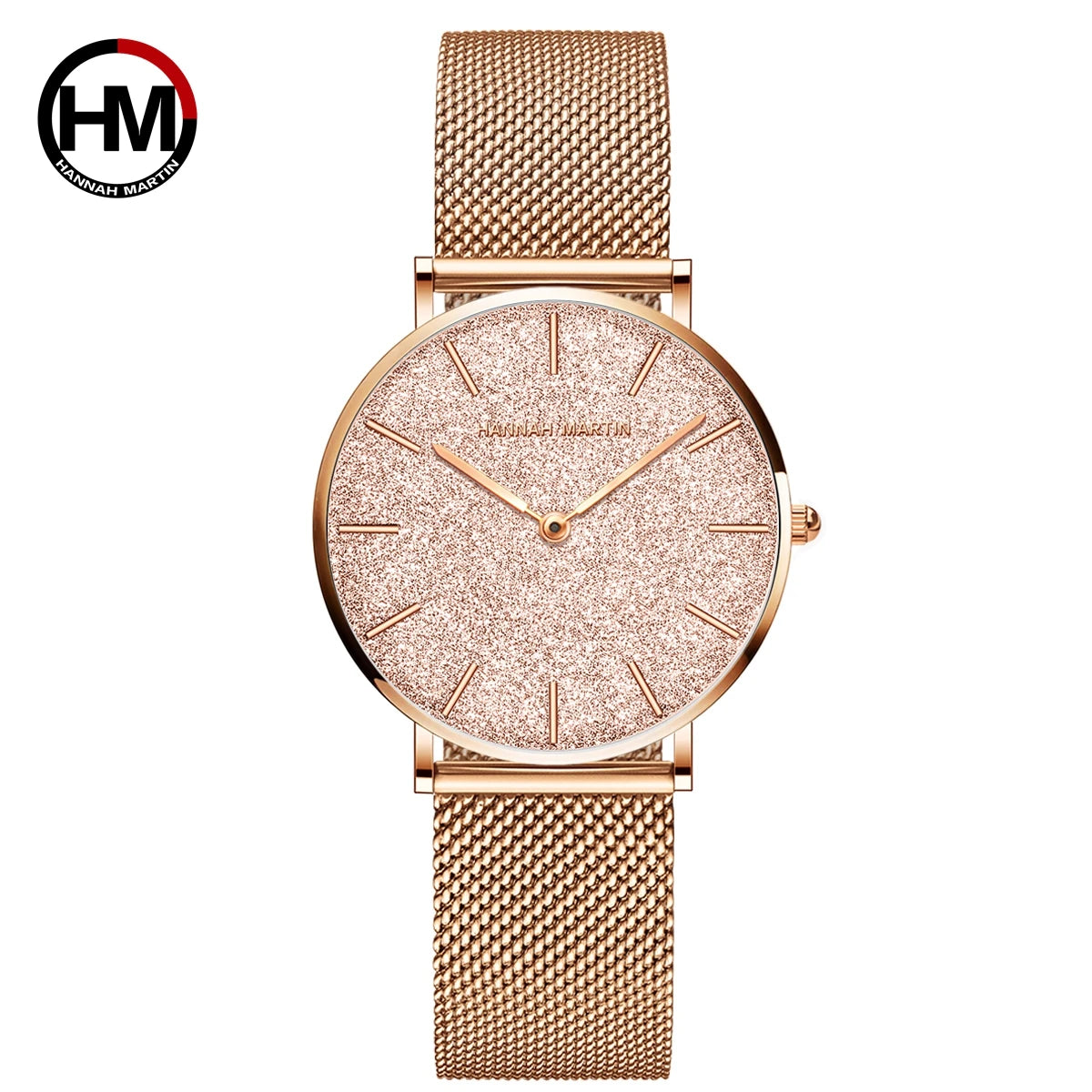Reloj Mujer Hannah Martin HM-CC36 - 19 Colores Elegantes con Movimiento de Cuarzo