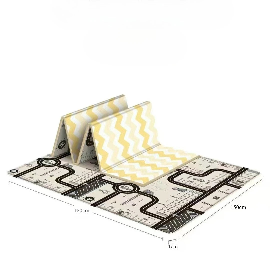 Alfombra Plegable de Juegos para Bebés  Antideslizante y Educativa DHDH 180x100cm