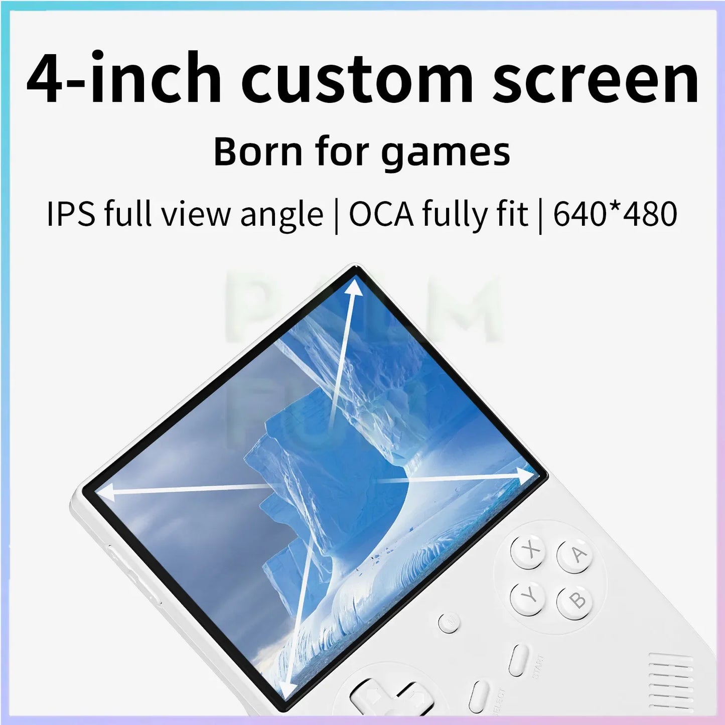 RG40XXV Consola Retro Portátil  64GB + Más de 5000 Juegos