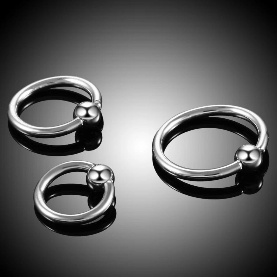 Piercing de Titanio Circular - Joyería Corporal Septum, Tragus y Ceja 16G