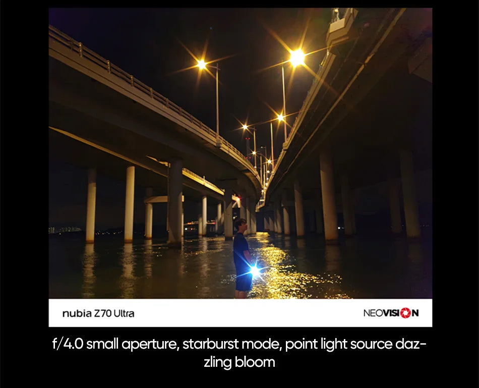 Nubia Z70 Ultra 5G - Smartphone Global 6,85’’ AMOLED 144Hz con Cámara Triple y Batería 6150mAh