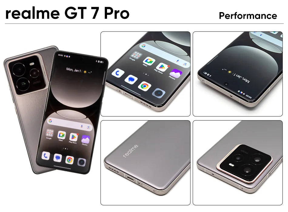 Realme GT 7 Pro 5G - Snapdragon 8 Elite, Pantalla AMOLED 120Hz