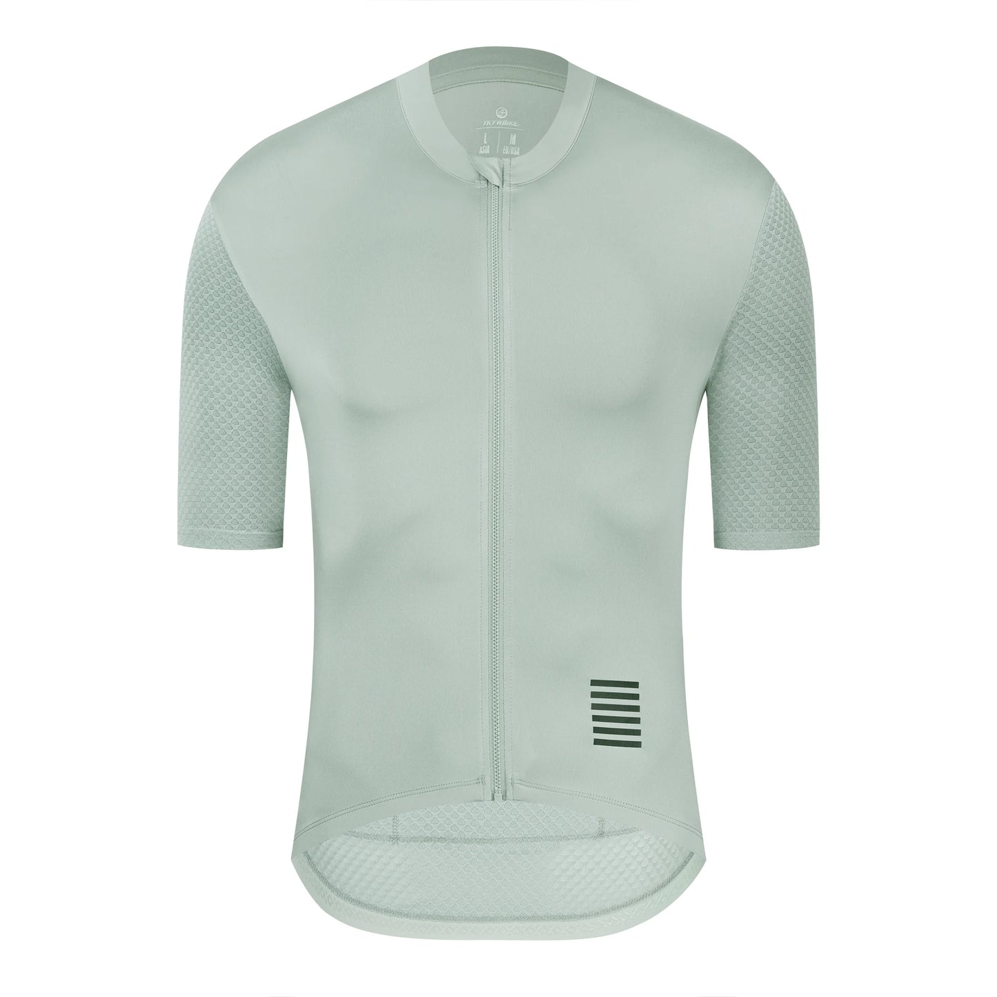 Camiseta Ciclismo Hombre YKYWBIKE  Maillot Profesional con Bolsillos y Reflectantes