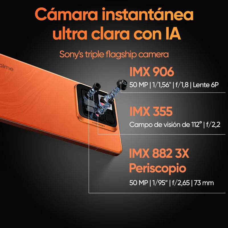 Realme GT 7 Pro 5G - Snapdragon 8 Elite, Pantalla AMOLED 120Hz