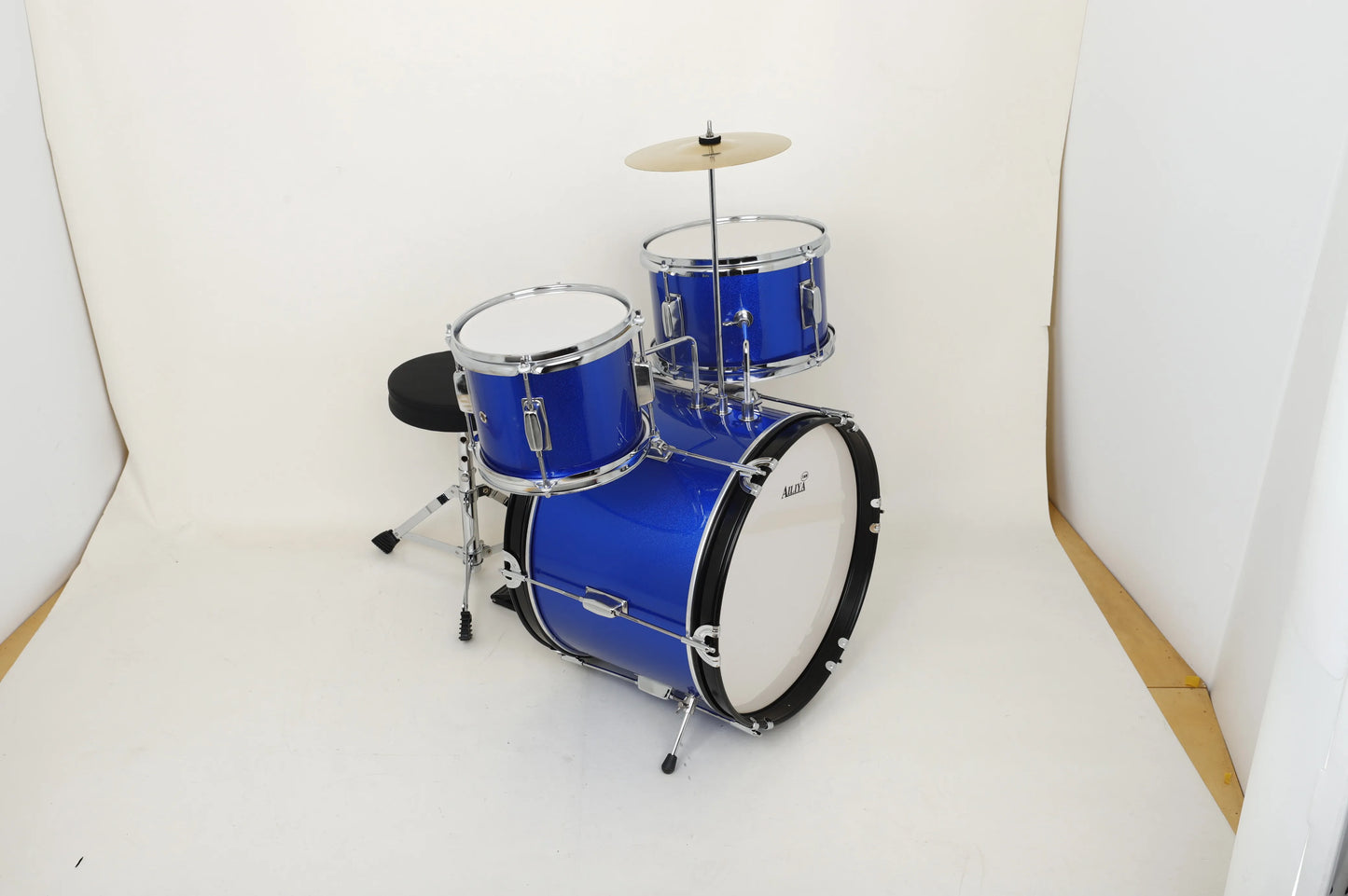 Juego de Batería Infantil SLADE - Kit de Jazz con 3 Tambores y Platillo