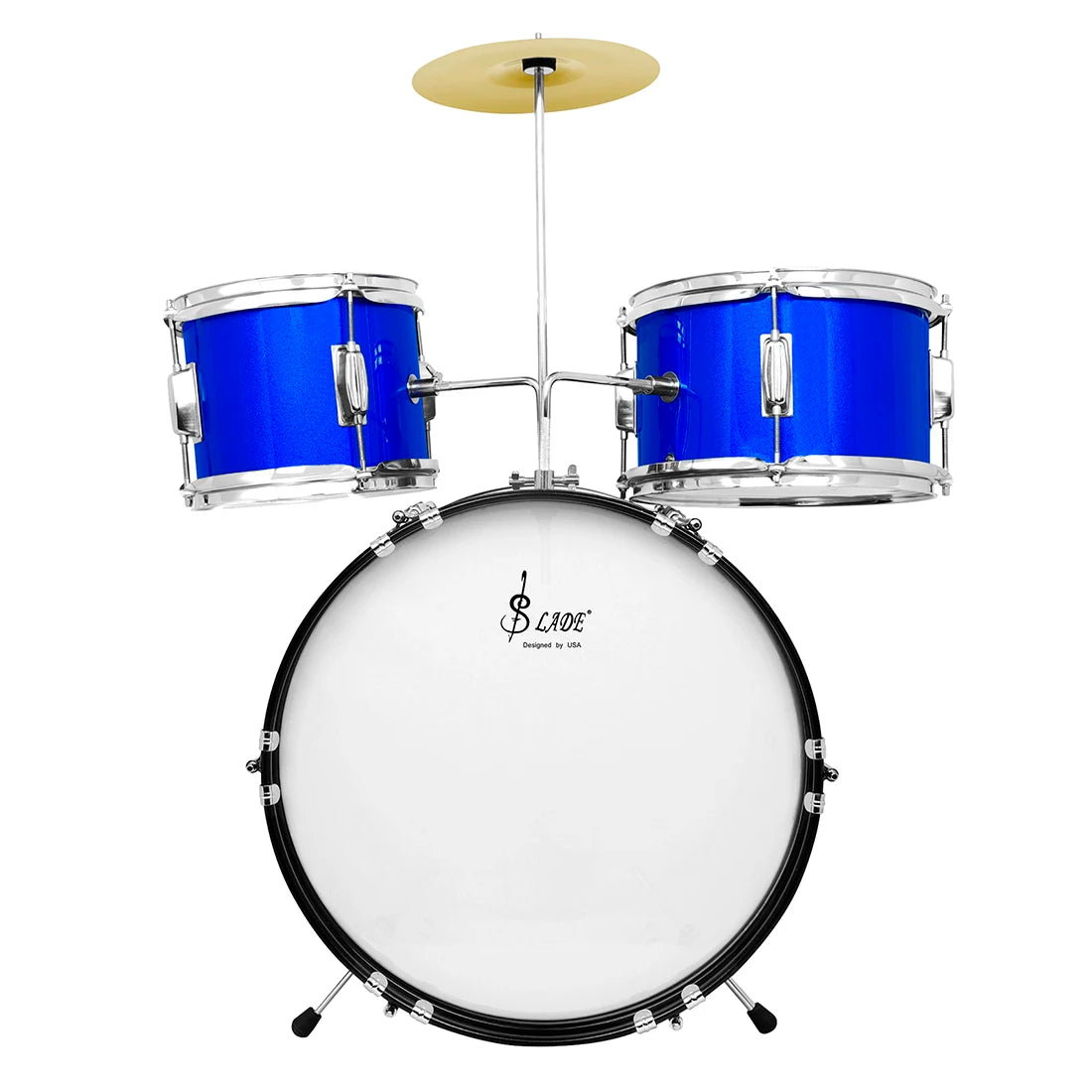 Juego de Batería Infantil SLADE - Kit de Jazz con 3 Tambores y Platillo