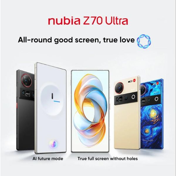 Nubia Z70 Ultra 5G - Smartphone Global 6,85’’ AMOLED 144Hz con Cámara Triple y Batería 6150mAh