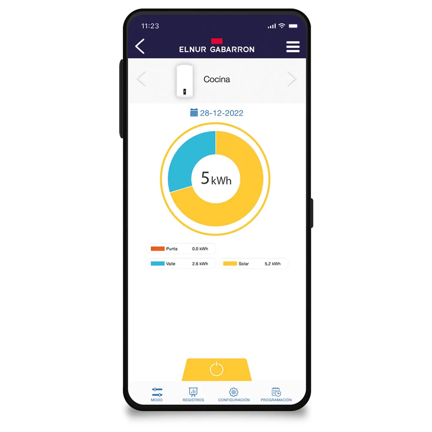 Termo Eléctrico Solar TSG100 100L  Wifi, Horizontal/Vertical y Alta Eficiencia