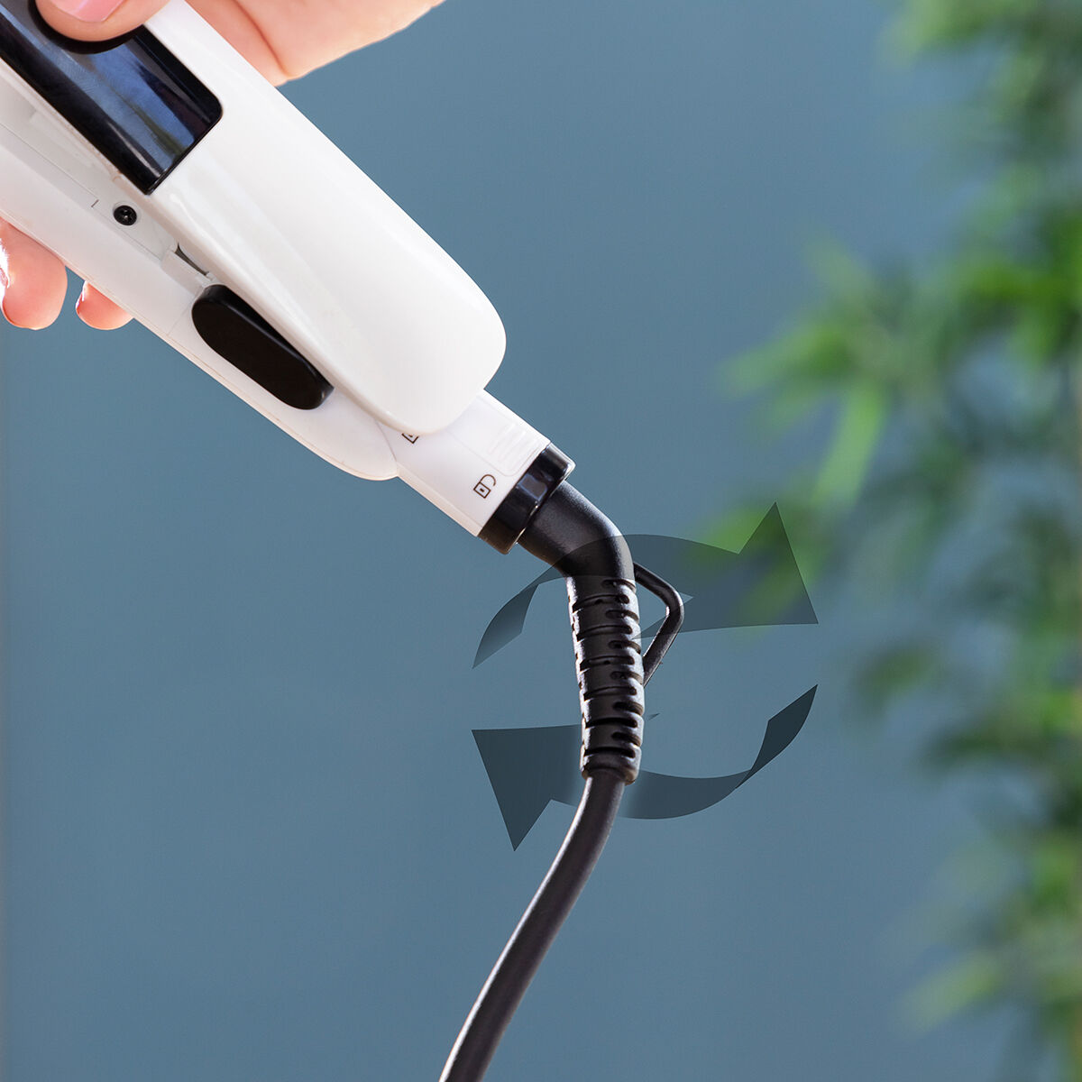 Plancha de Pelo Cerámica con Vapor Stemio InnovaGoods - Alisado Profesional 36 W