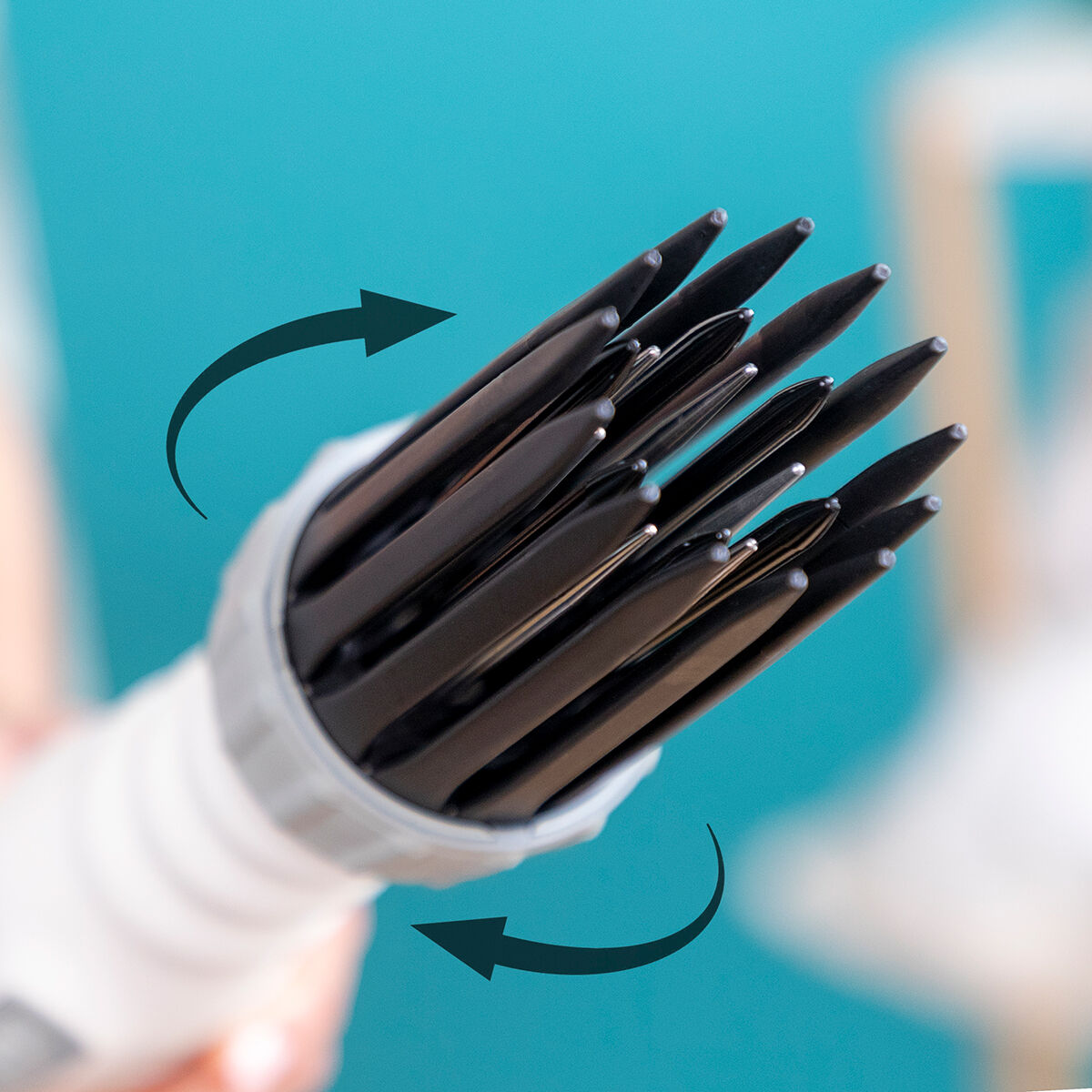 Cepillo Secador 3 en 1 Dryple InnovaGoods - Moldeador y Rizador Profesional 550W