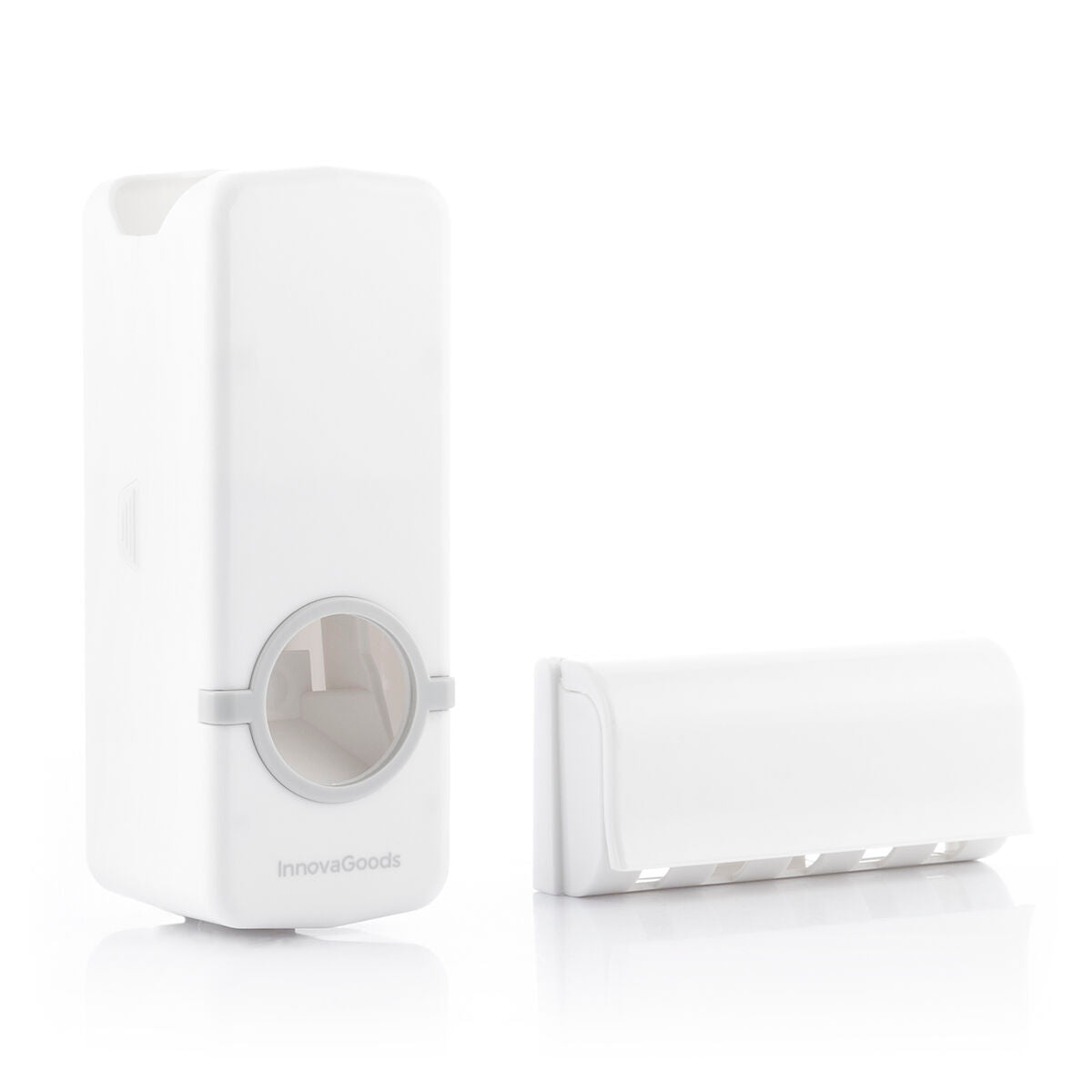 Dispensador Pasta Dental Diseeth InnovaGoods | Soporte Cepillos Higiénico