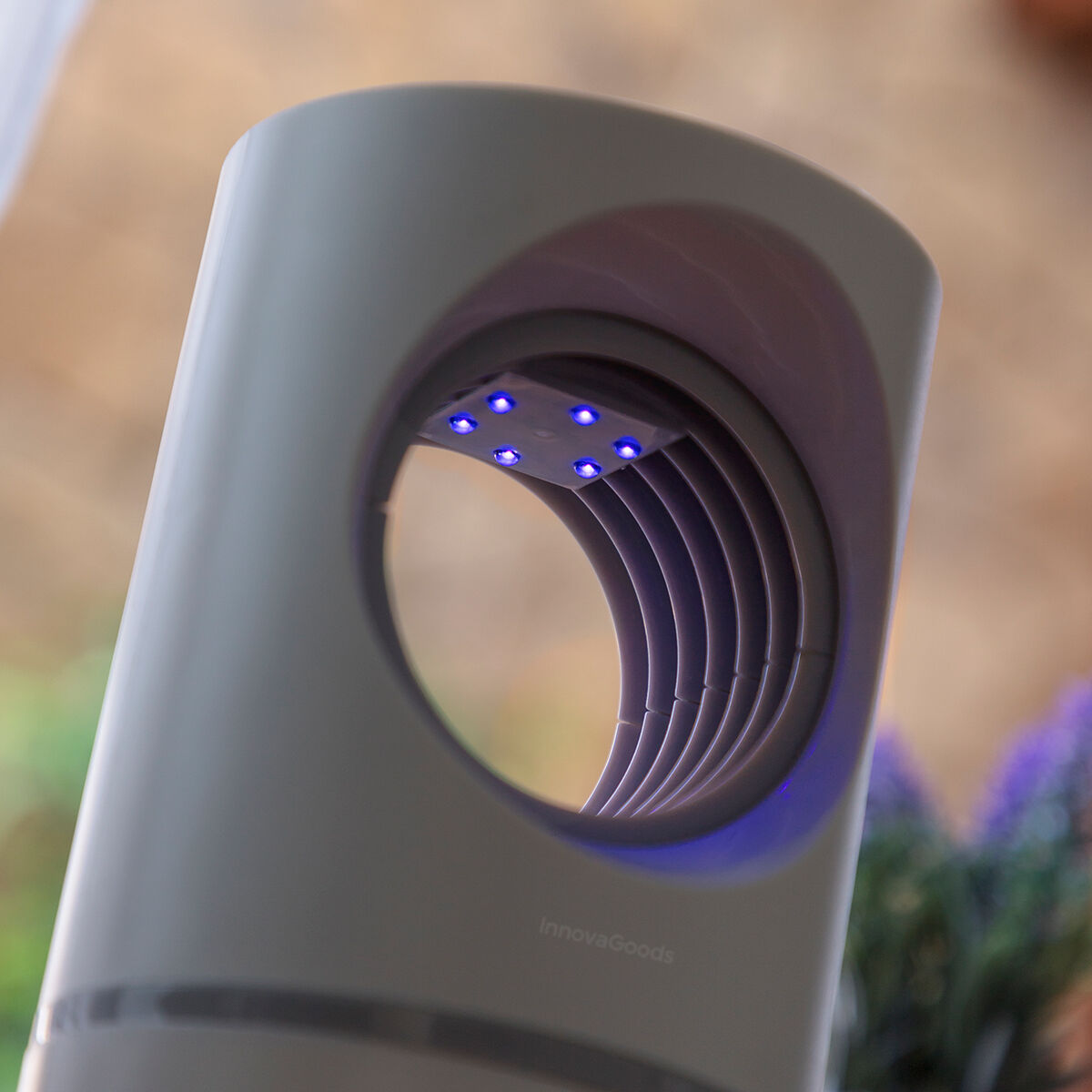 Lámpara Antimosquitos KL Virvel  Trampa Silenciosa con Luz UV