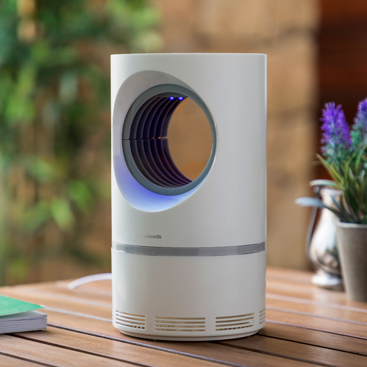 Lámpara Antimosquitos KL Virvel  Trampa Silenciosa con Luz UV