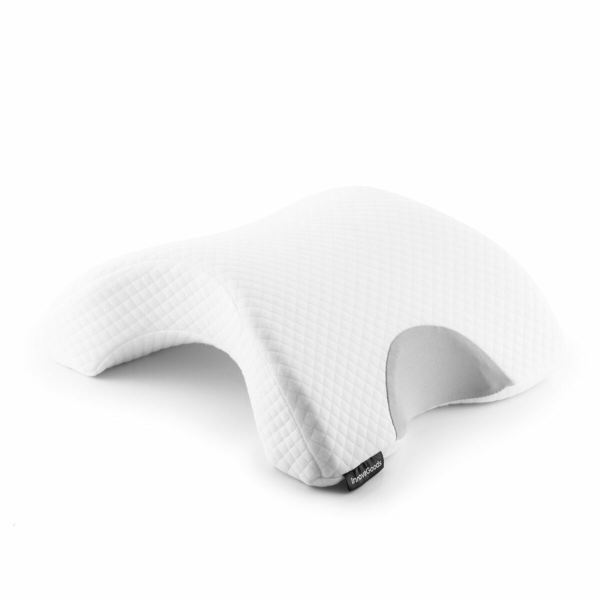 Almohada Viscoelástica Cervical Cozzy InnovaGoods - Diseño Ergonómico para Dormir en Pareja