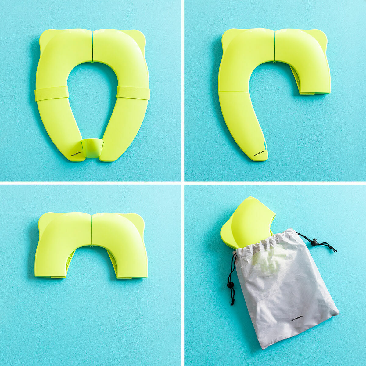 Reductor WC Plegable Infantil Foltry InnovaGoods | Seguro y Portátil