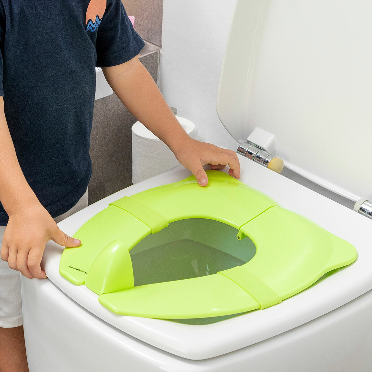 Reductor WC Plegable Infantil Foltry InnovaGoods | Seguro y Portátil