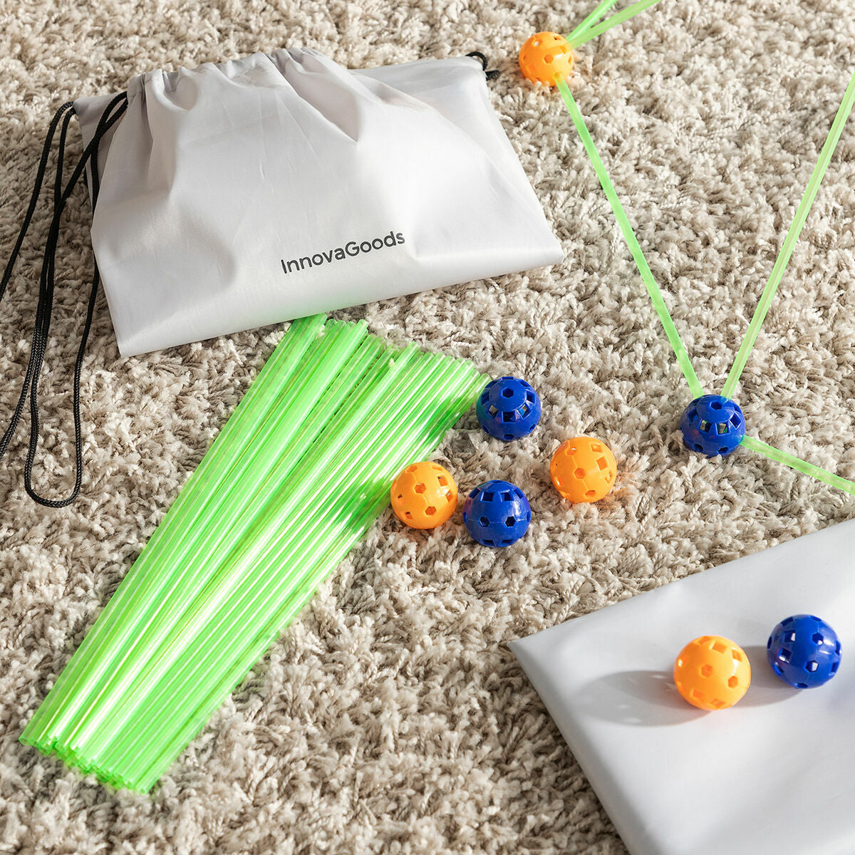 Kit de Construcción de Fuertes Infantil Builkitt InnovaGoods - Juego Educativo 155 Piezas