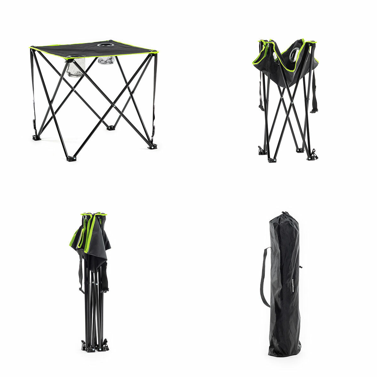 Mesa Camping Plegable Cafolby InnovaGoods  Compacta con Funda de Transporte