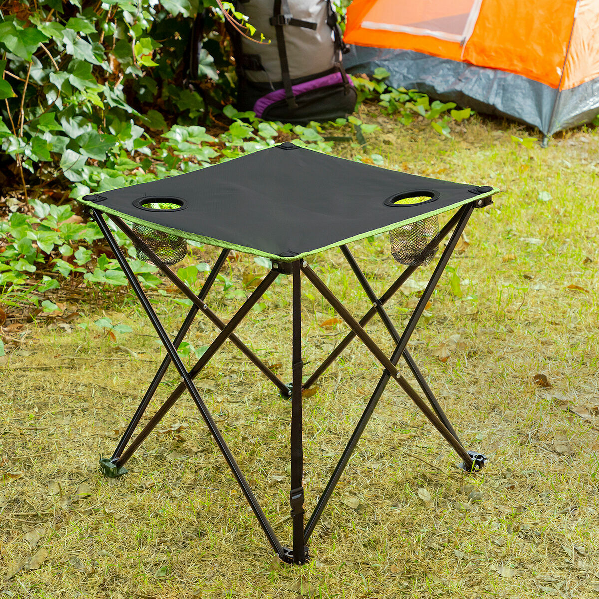 Mesa Camping Plegable Cafolby InnovaGoods  Compacta con Funda de Transporte