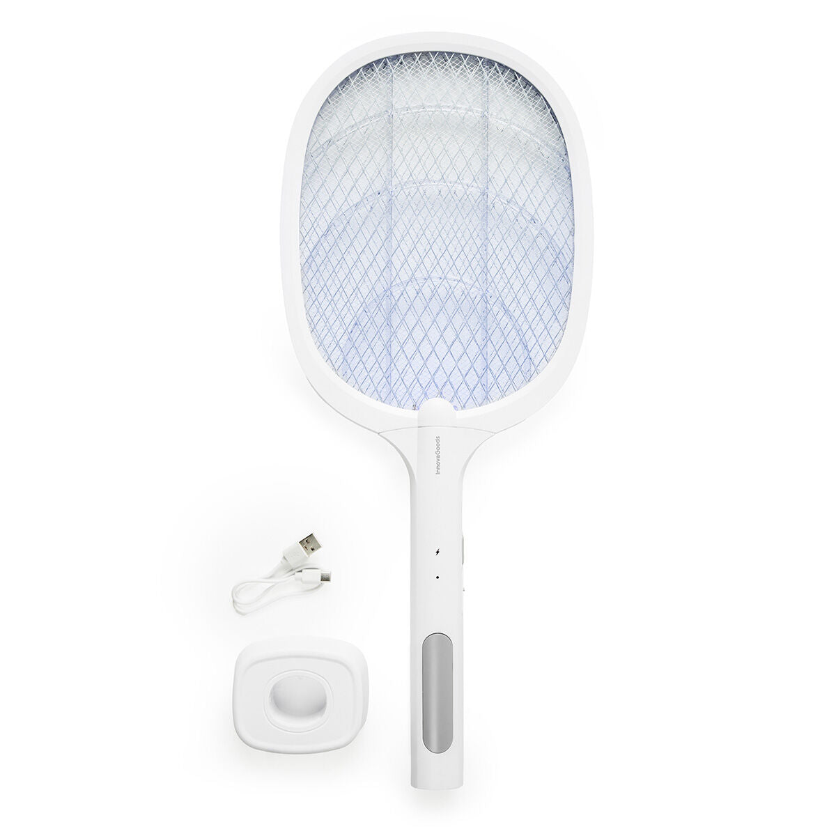 Raqueta Matainsectos Recargable Elecfly - Luz UV 2 en 1