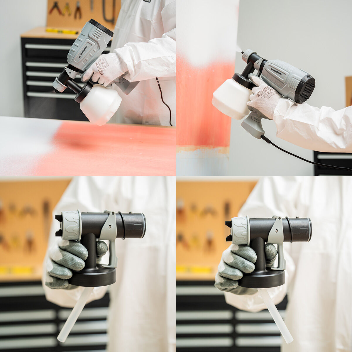 Pistola de Pintura Eléctrica Spraint  500 W Depósito 1 L