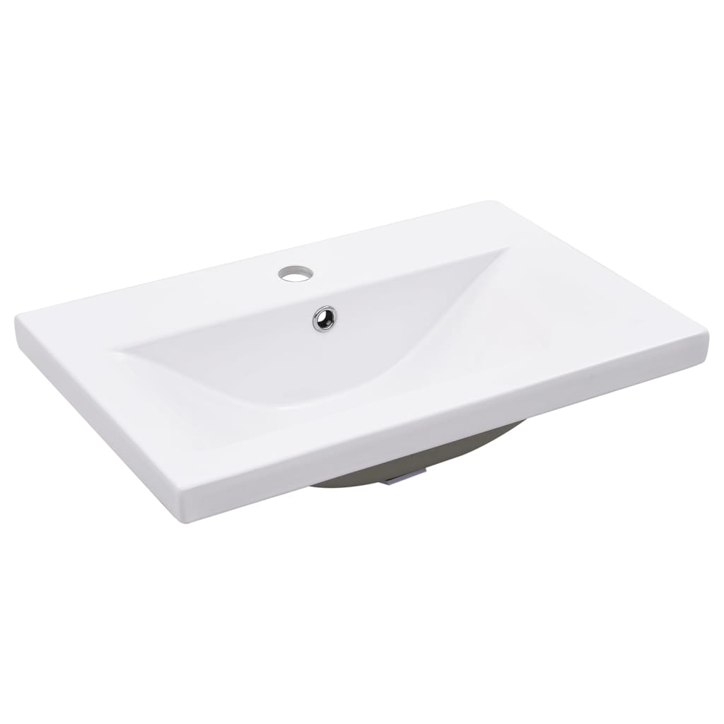 Estructura de Baño con Lavabo Integrado 59 x 38 x 83 cm - Hierro Negro o Blanco Moderno