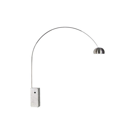 Lámpara NEW ARC BIG - Pie Salón Mármol Blanco