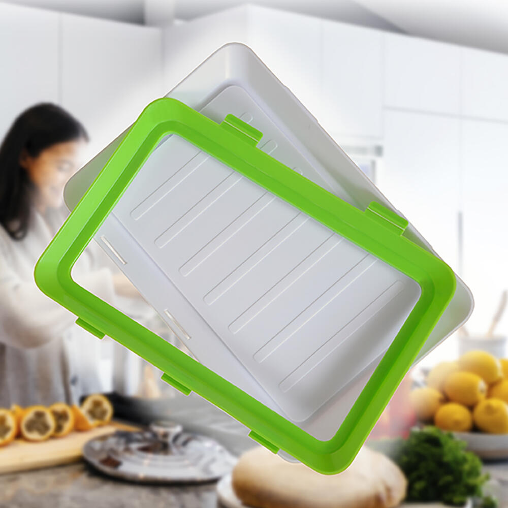 Pack 9 Bandejas Envasado Semi Vacío - Conservación Alimentos Apilable