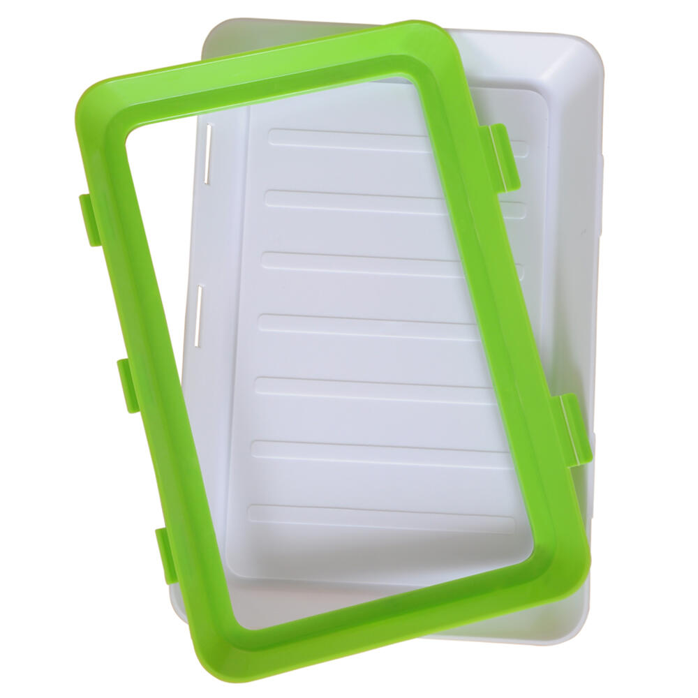 Pack 9 Bandejas Envasado Semi Vacío - Conservación Alimentos Apilable