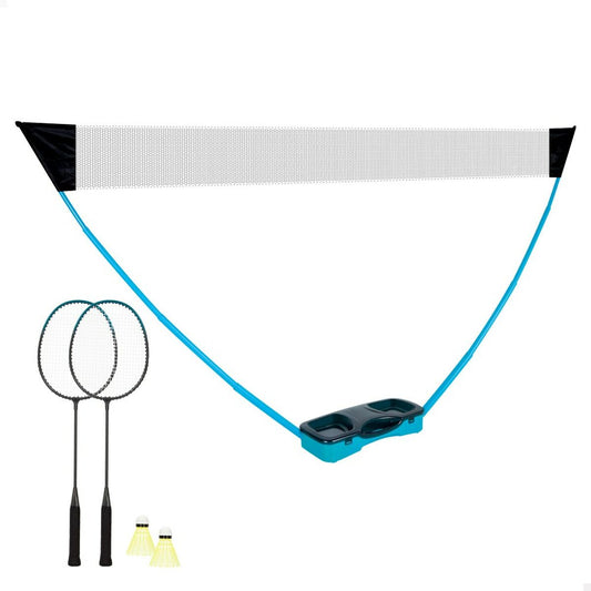 Set de Bádminton Aktive - Red Portátil con Maletín